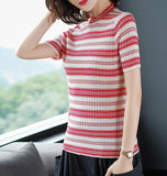 Striped Two Color Sweater