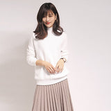 High Collar Cashmere Sweater