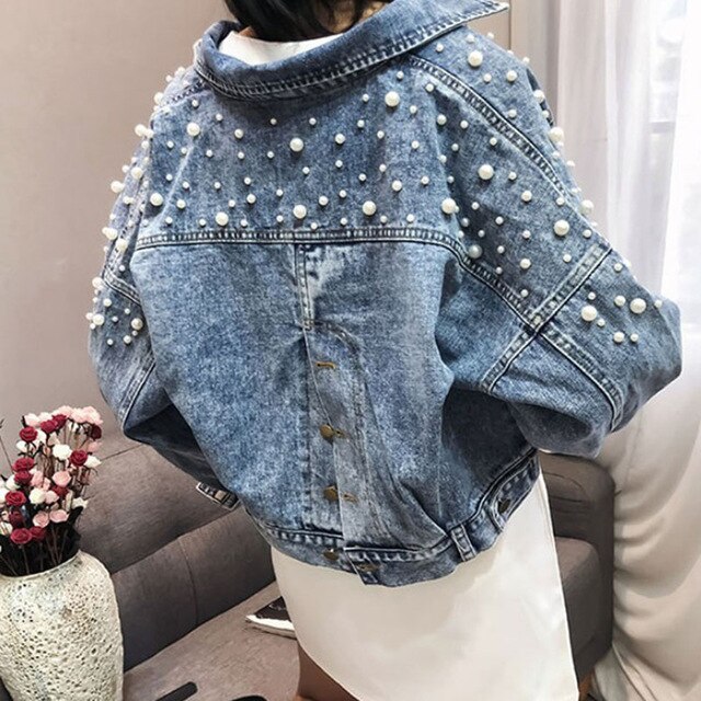 Denim Jacket Pearl